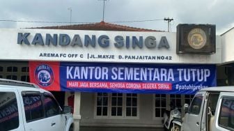 Kantor Arema FC Ditutup Selama PPKM Darurat, Aktivitas Dialihkan Daring