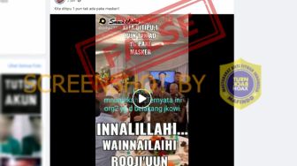 Cek Fakta: Viral Video Presiden Joko Widodo Tak Pakai Masker, Benarkah?