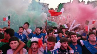 Pemerintah Inggris Larang Suporter Italia Dukung Negaranya di Final EURO 2020