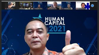 BPJAMSOSTEK Borong 4 Penghargaan dalam Human Capital on Resilience Excellence Award 2021