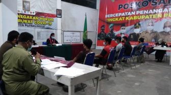 Semalam , 7 Pelanggar PPKM Darurat Purbalingga Disidang