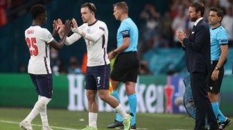 Kelakuan Genit Bukayo Saka dan Jack Grealish, Goda Suporter Wanita usai Laga Euro 2020