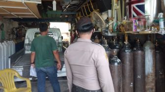 Polisi Gerebek Penyalur Oksigen di Padangsidimpuan, Diduga Tak Berizin