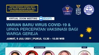 LIVE: Tantangan Varian Baru Covid-19 dan Upaya Percepatan Vaksinasi Bagi Warga Gereja