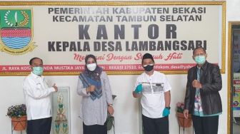 Keren! Desa Lambangsari Bekasi Gotong Royong Tangani Covid-19