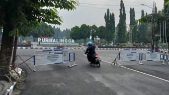 ‘Purbalingga Tiga Hari di Rumah Saja’, Begini Sepinya Hari Pertama
