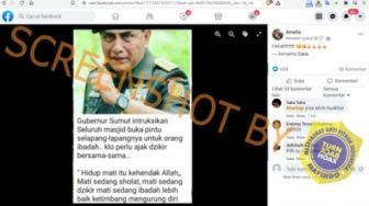 CEK FAKTA: Benarkah Gubernur Sumut Imbau Seluruh Masjid Buka Pintu Untuk Orang Ibadah?