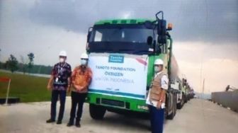 Bantu Pasien Covid-19, Tanoto Foundation dan RAPP Bagikan 500 Ton Oksigen