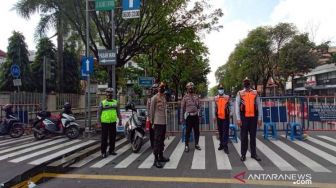 Duh, Salah Kaprah! Polda Jateng Ingatkan Masyarakat, Jalan Ditutup Bukan untuk Olahraga