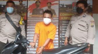 Terekam CCTV, Curanmor di Medan Diringkus Polisi