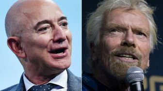 Sudah ke Luar Angkasa, Jeff Bezos dan Sir Richard Branson Bukan Astronot, Ini Alasannya