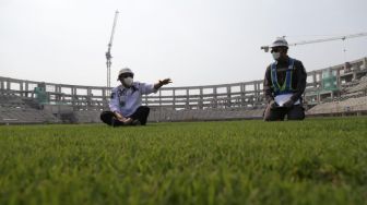 Pengerjaan Dilakukan di Era WH-Andika, Banten Memiliki Stadion Bertaraf Internasional