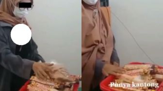 Aksi Wanita Curi Sekeranjang Coklat Masuk Baju dan BH, Disebut Punya Kantong Ajaib