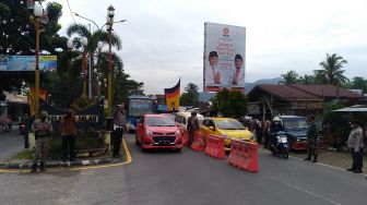 Hari Pertama Penyekatan PPKM Darurat di Padang, 600 Kendaraan Putar Balik