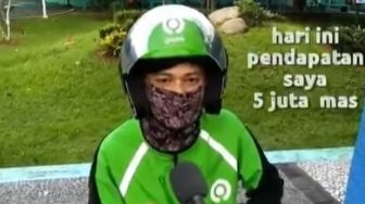 Heboh Ojol Ngaku Pendapatan Naik Jadi Rp 5 Juta Saat Pandemi, Alasannya Bikin Heran