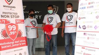 Hadapi Pandemi, Frontier Premium Car Mat Luncurkan Karpet Coating Disinfektan Pertama di Indonesia