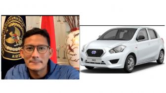 Raih Rekor MURI, Menteri Sandiaga Uno Sebut Gara-Gara Datsun Go