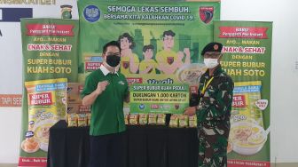 Wisma Atlet Dapat Kiriman Bubur Instan untuk Nakes dan Pasien Covid-19