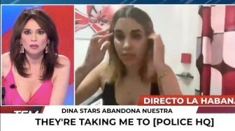 Geger Influencer Dina Stars Digerebek Polisi saat Siaran Langsung di TV