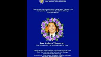 Obituari: Alfonsus Judiarto Tjitrasmoro, Waketum International & Event IMI Pusat