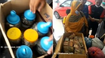 5 Tahun Menabung, Ibu Ini Beli Mobil Pakai Recehan dan Uang Kertas dari Celengan