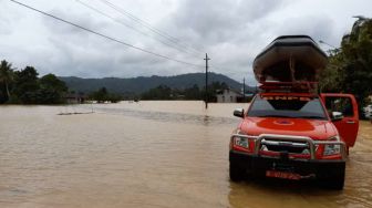 Mempawah Banjir Besar, 674 Rumah Terendam karena Hujan Deras