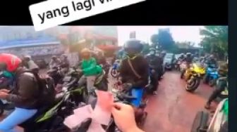 Bagi-bagi Uang "PPKM" di Jalan Raya Viral, Penerima Tercengang