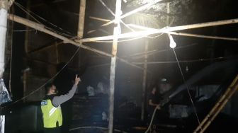 Pabrik Kerupuk Purbalingga Ludes Terbakar, Pemilik Rugi Puluhan Juta,