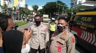 Demo Mahasiswa Tolak PPKM Mikro di Ambon Dibubarkan Polisi