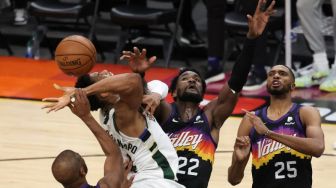 Hasil Final NBA: Balik Memimpin 3-2, Bucks Selangkah Lagi Juara