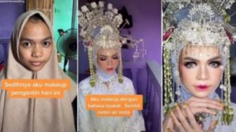 Viral Make Up Artist Rias Pengantin Tunarungu Pakai Bahasa Isyarat, Auto Mewek