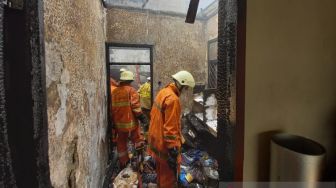 Rumah di Pesanggrahan Terbakar karena Tabung Gas, 2 Anak dan 4 Orang Dewasa Luka-luka