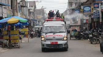 Cegah Penyebaran Covid-19, Ini yang Dilakukan Yonif 8 Marinir