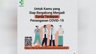 Kemenkes Buka Pendaftaran Nakes Relawan Covid-19, Ini Syaratnya