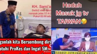 Viral Aksi Kiai Samian Hirup Nafas Pasien COVID-19 Jadi Obrolan di Luar Negeri