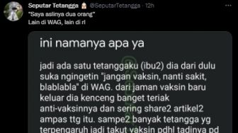 Viral Tetangga Anti Vaksin, Diam-diam Vaksinasi Tapi Tetap Sebar Hoaks