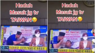 Viral di Indonesia, Aksi Hirup Nafas Pasien Covid-19 Jadi Sorotan TV Taiwan