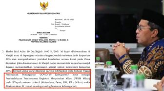Idul Adha Dilarang Pemkot Makassar Tapi Dibolehkan Pemprov?