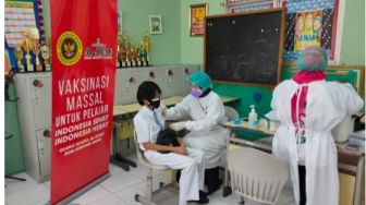 14 Ribu Lebih Pelajar di Kulon Progo Sudah Dapat Vaksin Covid-19