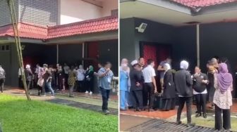 Terekam Pesta Durian di Pusat Vaksin Malaysia, Polisi Langsung Turun Tangan