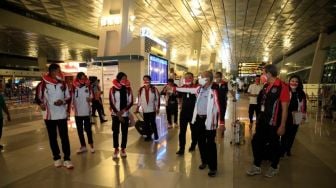 Olimpiade Tokyo: NOC Indonesia Berangkatkan Atlet Angkat Besi dan Rowing Malam Ini