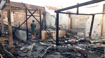 Nestapa Warga Situbondo Rumahnya Ludes Terbakar Jelang Idul Adha
