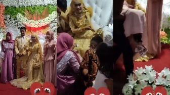 Viral Wanita Pingsan Hadiri Pernikahan Mantan, Jatuh Lemas di Kaki Pengantin