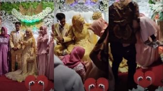 Ditonton Ratusan Ribu Kali, Cewek ke Nikahan Mantan Pacar Nangis Bombay Lalu Pingsan