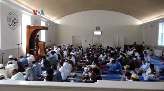 Perayaan Idul Adha Warga Indonesia di AS saat Pandemi, Jemaah Penuhi Masjid