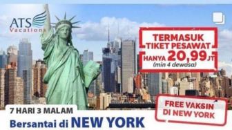 Warga Indonesia Wisata Sambil Vaksinasi Covid-19 di Amerika Serikat