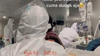 Video Viral Anak Pakai Hazmat 24 Jam Demi Jaga Ibu di IGD, Sukses Bikin Haru