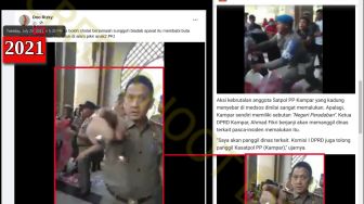 CEK FAKTA: Benarkah Satpol PP Membabi Buta Bubarkan Salat Berjamaah di Riau?