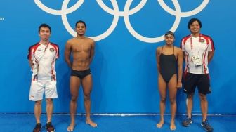 Tim Renang Indonesia Mulai Latihan di Tokyo Aquatics Center jelang Olimpiade