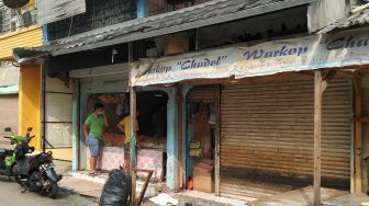 Tawuran Remaja di Pasar Manggis, Warung Sembako Hampir Terbakar Terkena Bom Molotov